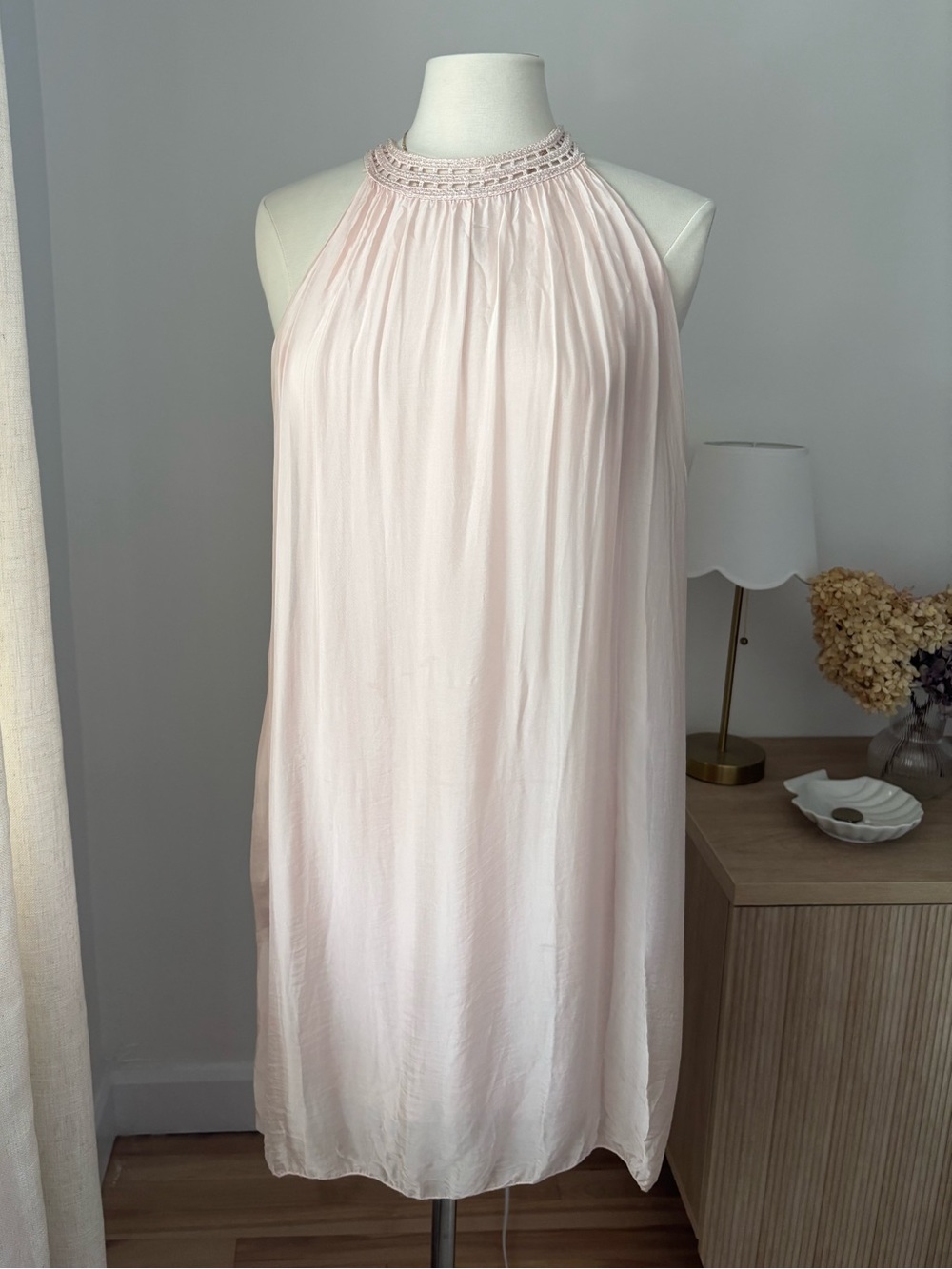 MADE IN ITALY Silk Blend Dress - Size Small